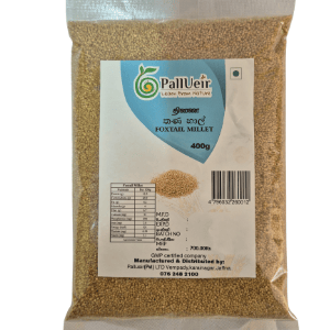 Foxtail Millet | Thinai | தினை | 400g |100% Gluten Free & Natural |High Protein & More Fiber