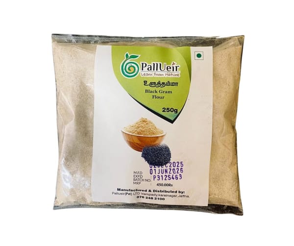 Black Gram Flour | Urad Dal Flour | Ulundam Maavu | உளுத்தம்மா | 250g | 100% Natural & Protein-Rich