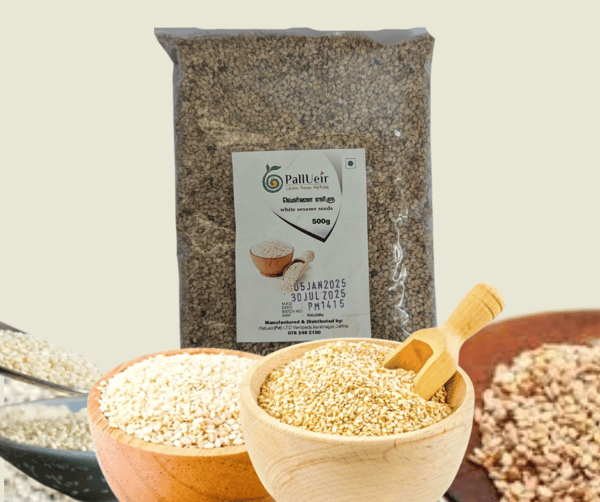 White Sesame | வெள்ளை எள் | 500g